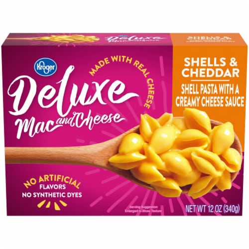 Kroger® Deluxe Shells & Cheddar Mac & Cheese Perspective: front