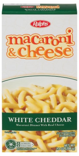 Ralphs White Cheddar Macaroni & Cheese Perspective: front