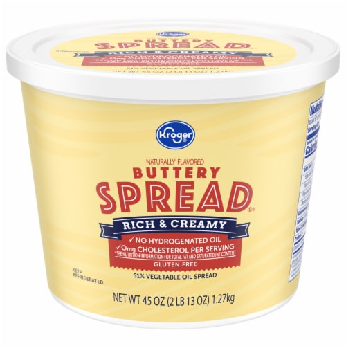 Kroger® Buttery Vegetable Oil Spread Perspective: front