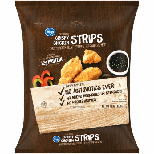 Kroger® Crispy Chicken Strips Perspective: front