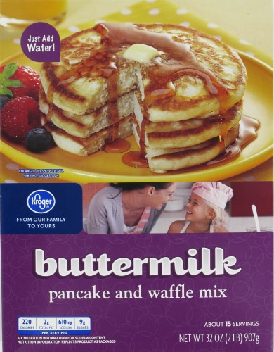Kroger® Buttermilk Pancake & Waffle Mix Perspective: front