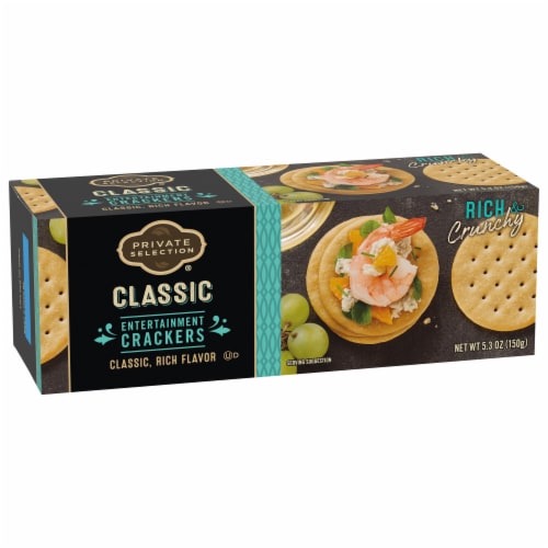 Private Selection® Classic Entertainment Wheat Crackers Perspective: front