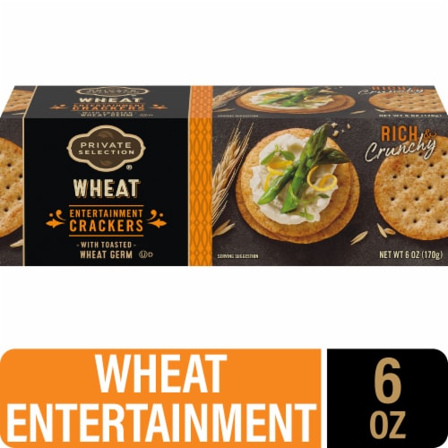 Private Selection® Wheat Entertainment Crackers Perspective: front