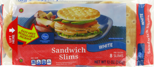 Kroger® White Sandwich Slims Perspective: front