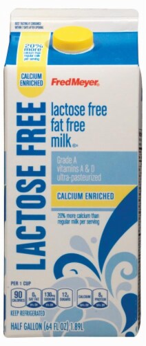 Fred Meyer® Fat & Lactose Free Milk Perspective: front