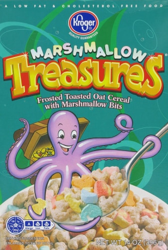 Kroger® Marshmallow Treasures Cereal Perspective: front