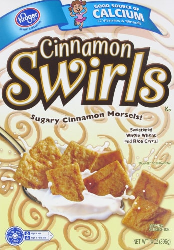 Kroger® Cinnamon Swirls Cereal Perspective: front