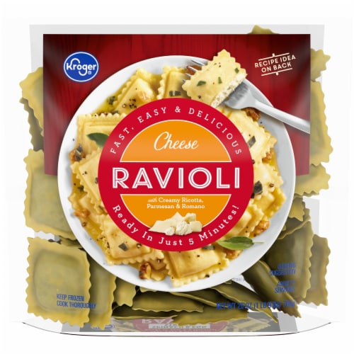 Kroger® Frozen Cheese Ravioli Perspective: front