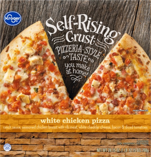 Kroger® Self Rising Crust White Chicken Frozen Pizza Perspective: front