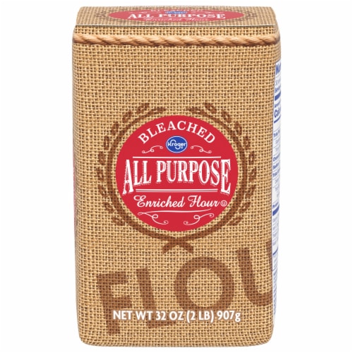 Kroger® All Purpose Bleached Enriched Flour Perspective: front