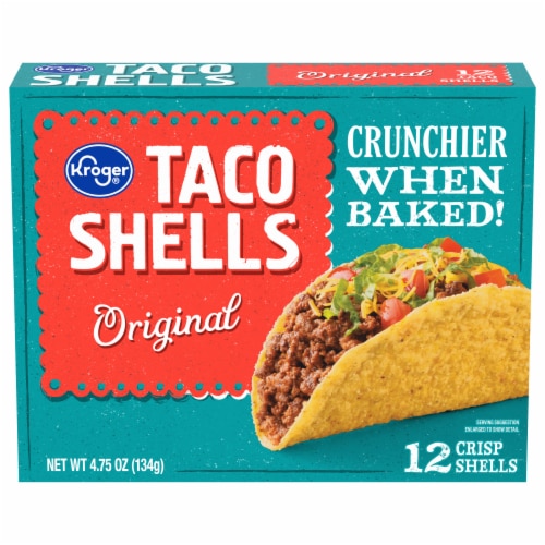 Kroger® Original Crisp Taco Shells Perspective: front