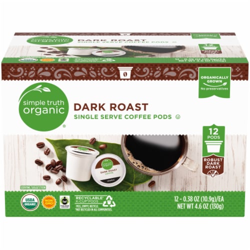 Simple Truth Organic Dark Roast K Cup Coffee Pods 12 ct City