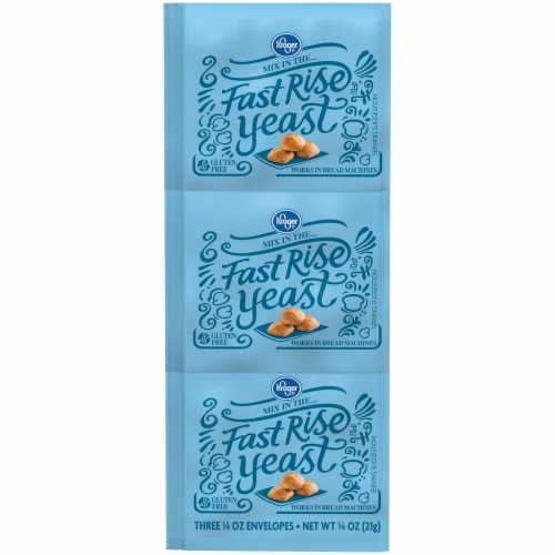 Kroger® Fast Rise Yeast Perspective: front