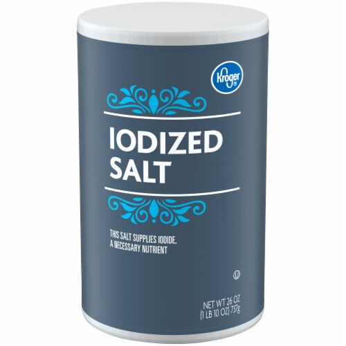 Kroger® Iodized Salt Perspective: front