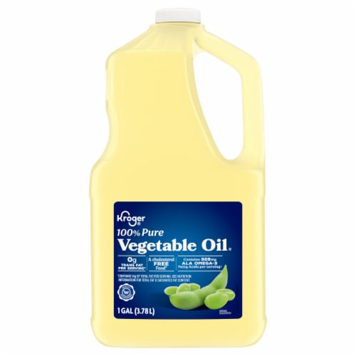 Kroger® 100% Pure Vegetable Oil Perspective: front