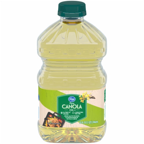 Kroger® Pure Canola Oil Perspective: front