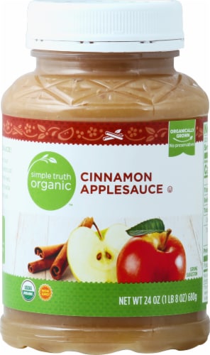 Simple Truth Organic® Cinnamon Applesauce Perspective: front
