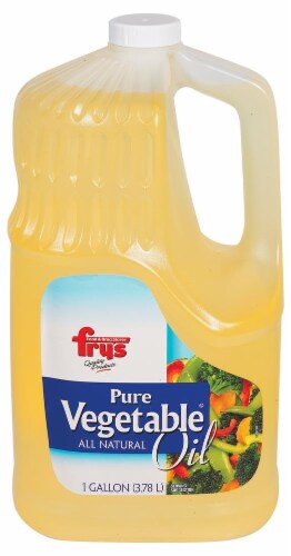 Fry's® Pure Vegetable Oil Perspective: front