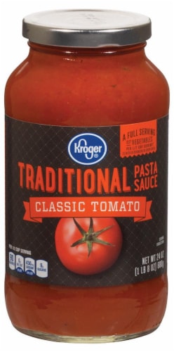 Kroger® Traditional Classic Tomato Pasta Sauce Perspective: front