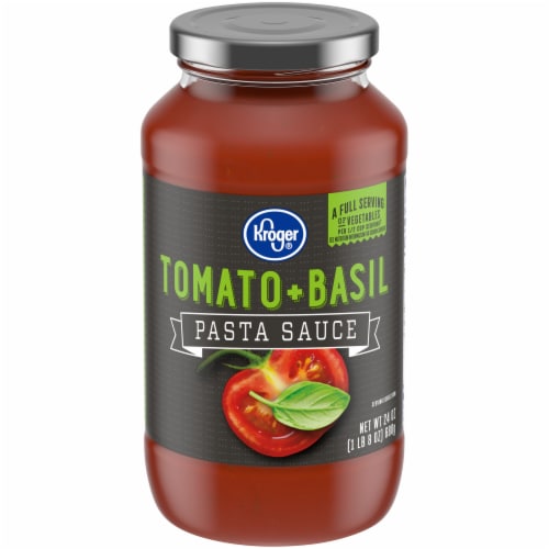 Kroger® Tomato & Basil Pasta Sauce Perspective: front