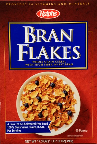 Ralphs Bran Flakes Cereal Perspective: front