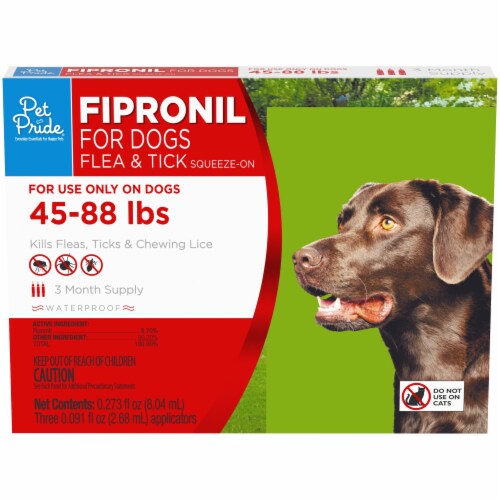 Pet Pride Fipronil Flea Tick Squeeze On 3 ct Food 4 Less
