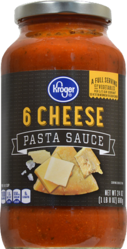 Kroger® Six Cheese Pasta Sauce Perspective: front