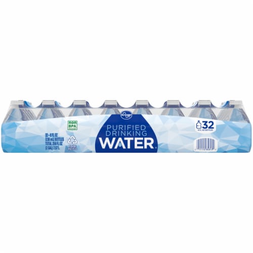 Kroger® Purified Mini Bottled Water Perspective: front