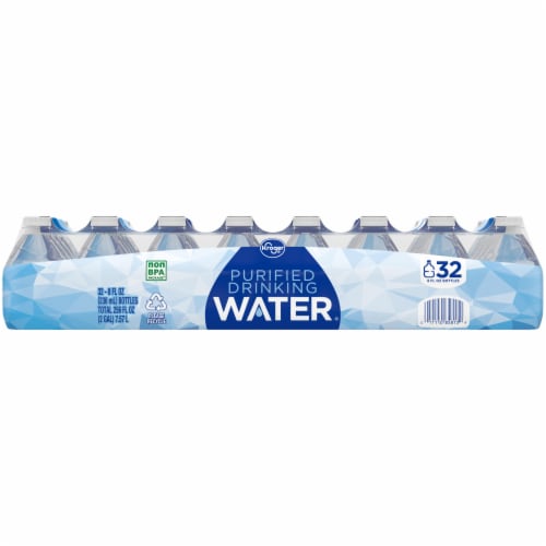 Kroger® Purified Drinking Bottled Water, 24 bottles / 16.9 fl oz - Kroger