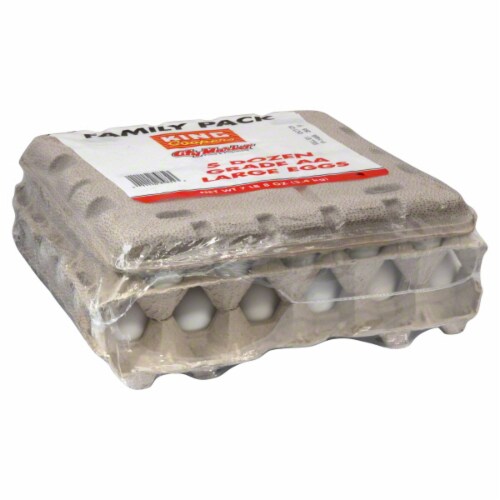 King Soopers® City Market® Grade AA Large Eggs Perspective: front