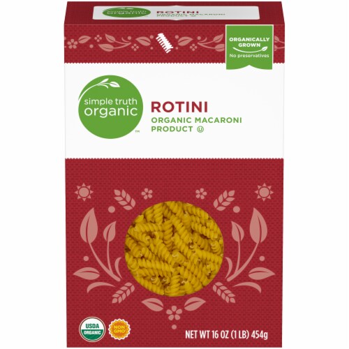 Simple Truth Organic™ Rotini Pasta Perspective: front