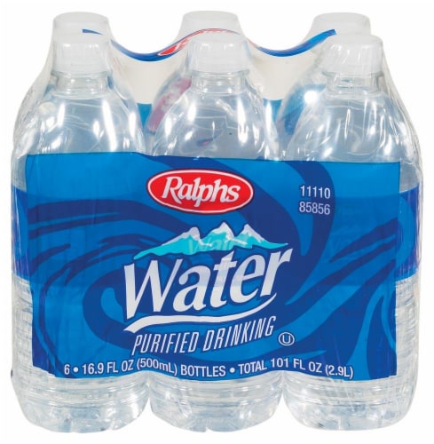 Ralphs Purified Drinking Water Perspective: front