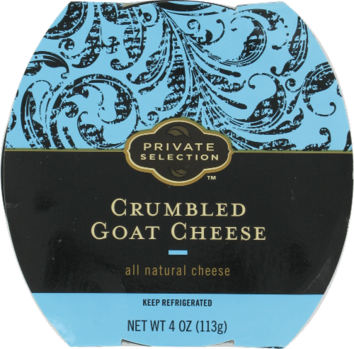 Private Selection™ Crumbled Goat Cheese Perspective: front