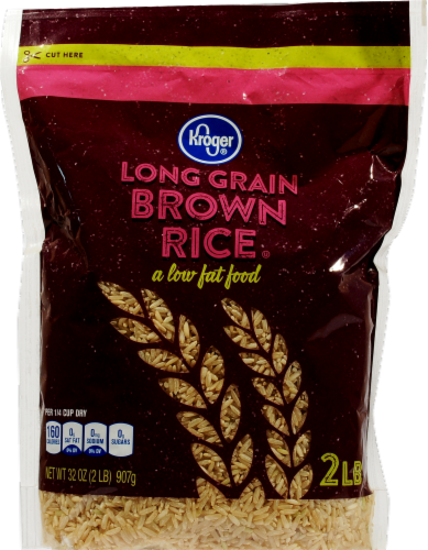 Kroger® Long Grain Brown Rice Perspective: front
