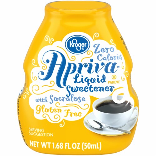 Kroger® Apriva™ Gluten Free Zero Calorie Liquid Sweetener with Sucralose Perspective: front