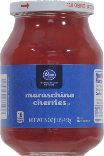 Kroger® Maraschino Cherries Perspective: front