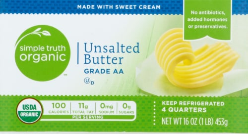 Simple Truth Organic® Unsalted Butter Sticks