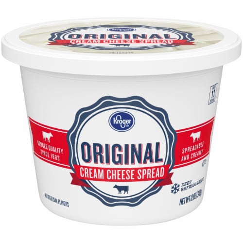 Kroger® Original Cream Cheese Spread Perspective: front