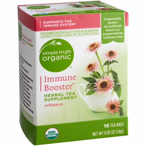 Simple Truth Organic™ Immune Booster Herbal Tea Supplement Perspective: front
