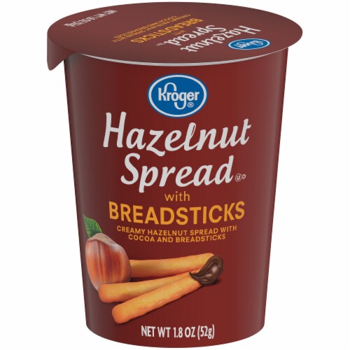 Kroger® Hazelnut Spread with Breadsticks Perspective: front