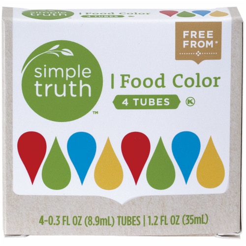 Simple Truth™ Natural Food Color Tubes, 4 ct / .3 fl oz - Kroger