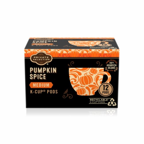 Private Selection Pumpkin Spice Medium Roast K Cup Coffee Pods 12 ct Harris Teeter