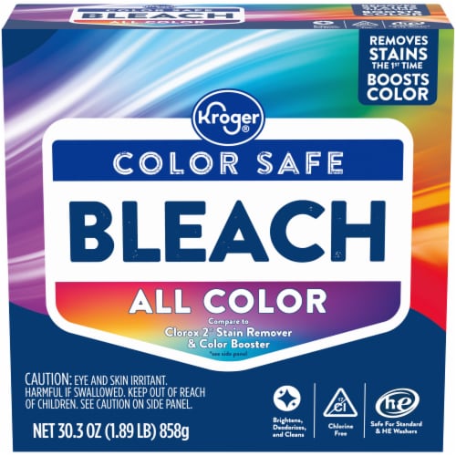 Kroger Color Safe Bleach Perspective: front
