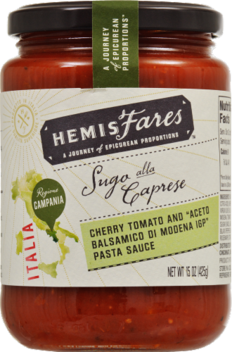 HemisFares™ Sugo Alla Caprese Pasta Sauce Perspective: front