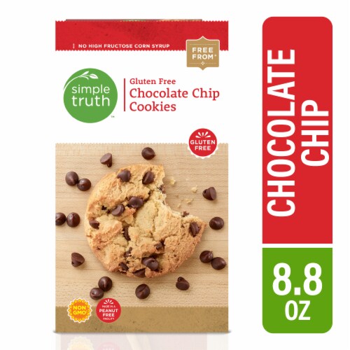 Simple Truth® Gluten Free Chocolate Chip Cookies Perspective: front