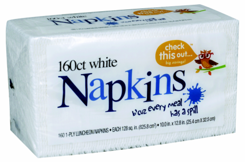 Check This Out Paper Napkins Perspective: front