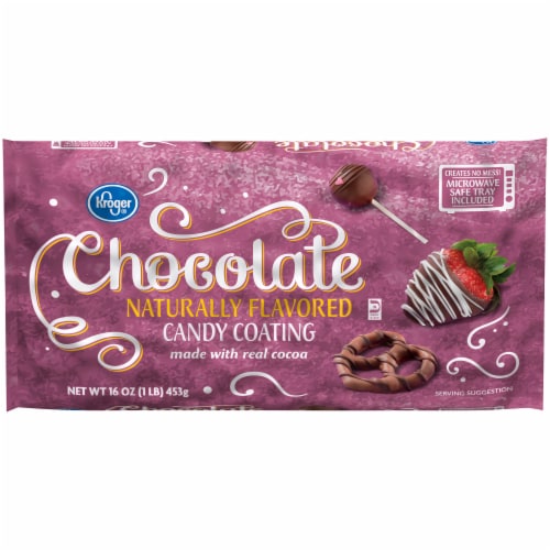 Kroger® Chocolate Candy Coating Perspective: front