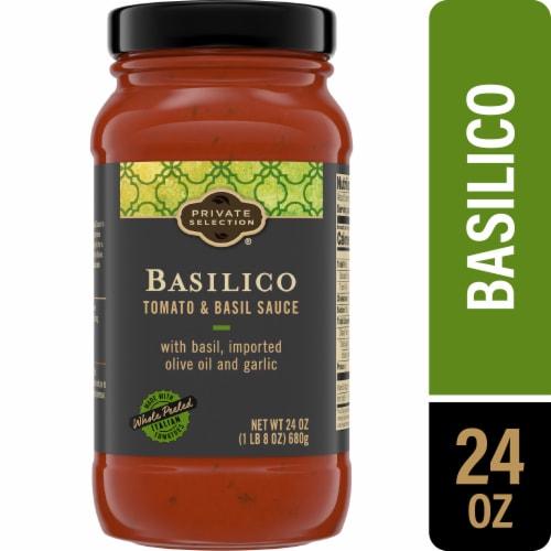 Private Selection® Basilico Tomato & Basil Sauce Perspective: front