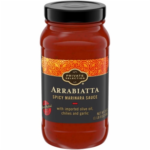 Private Selection® Arrabiatta Spicy Marinara Sauce Perspective: front