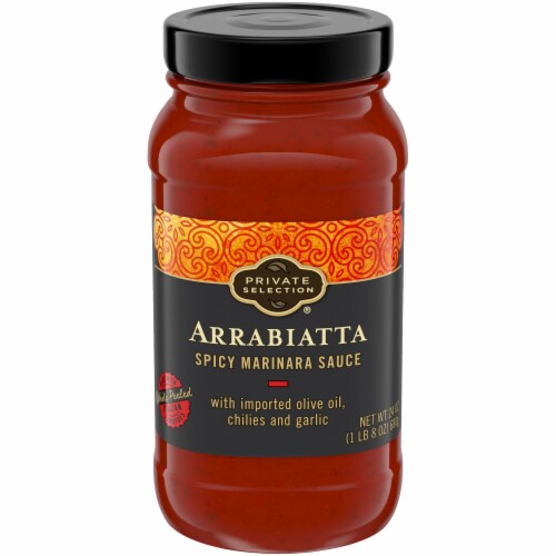 Private Selection® Arrabiatta Spicy Marinara Sauce Perspective: front